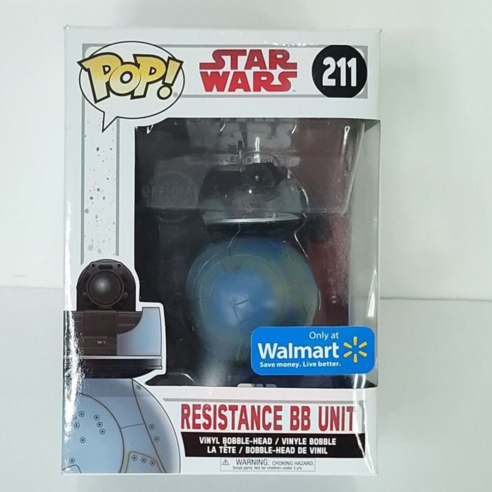 Funko Pop! Star Wars Resistance BB Unit #211 Walmart Exclusive Not Perfect